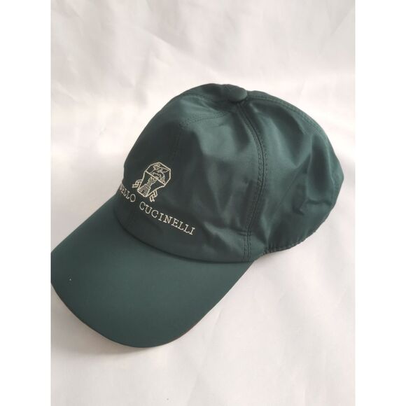 BRUNELLO CUCINELLI Letter Embroidered Baseball Cap Chic Sun Hat - Picture 1 of 4